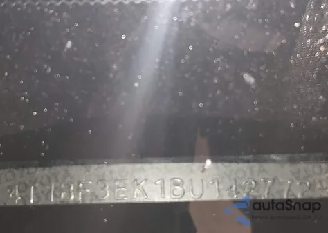 2011 Toyota Camry Le z USA, uszkodzony, nr VIN 4T1BF3EK1BU142772